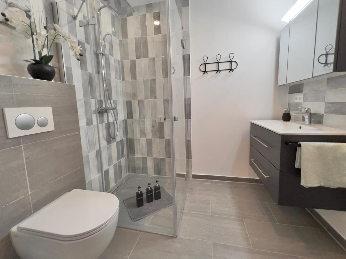 Grosse Wohnung Wellness + Sauna + Netflix Петершаген Екстериор снимка