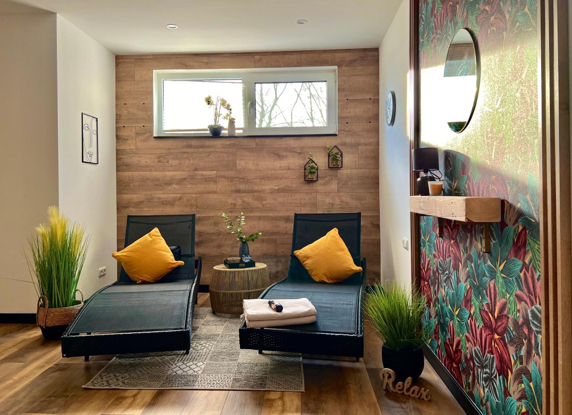 Grosse Wohnung Wellness + Sauna + Netflix Петершаген Екстериор снимка